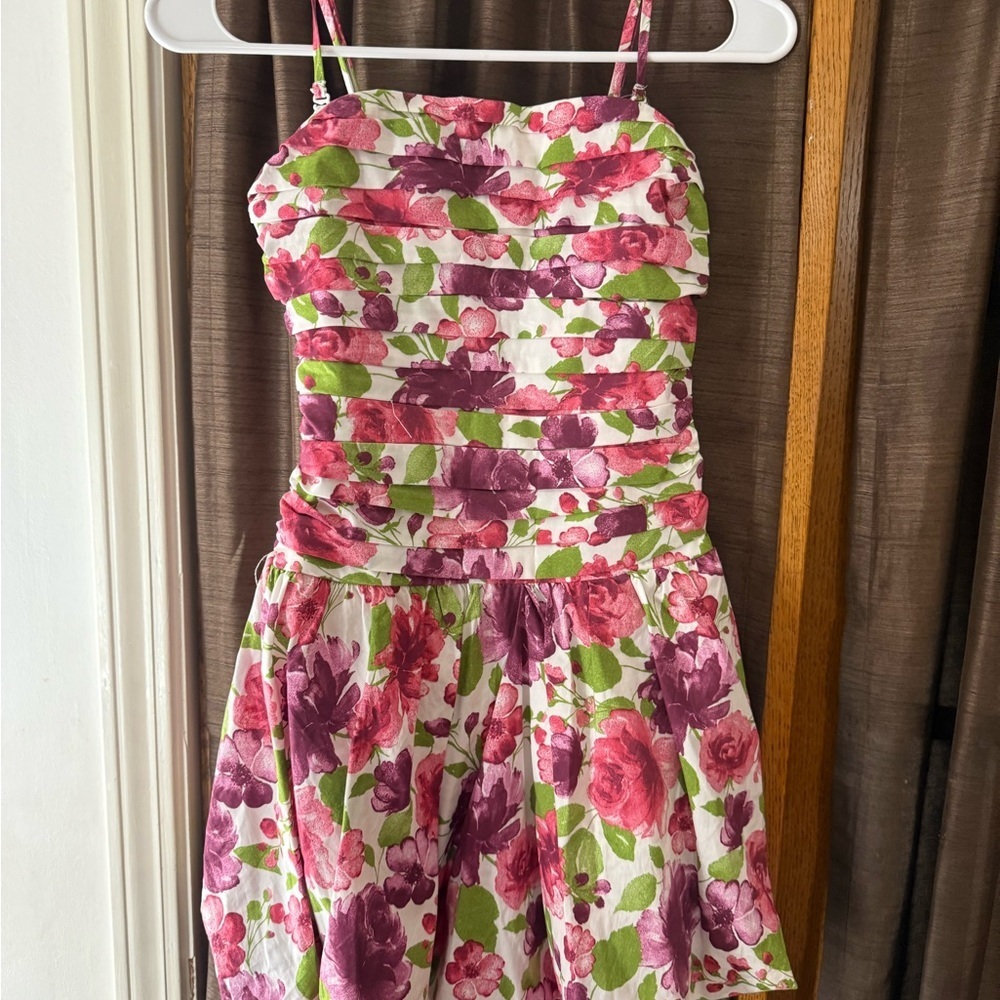 Wild Fable, Pink Floral girls Dress, Size s - Picture 5 of 6